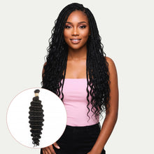 Load image into Gallery viewer, 100% Human Bulk Braiding Hair - Deep Wave