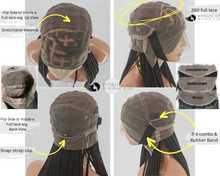 Load image into Gallery viewer, Glueless Shade Knotless Braided Wig - Erica