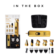 Load image into Gallery viewer, Hot & Hotter All-In-One Cordless Grooming Trimmer Kit, 1 Count, Gold