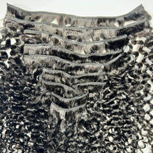 Load image into Gallery viewer, Kinky Curly Clip-In 100% Human Hair Extensions
