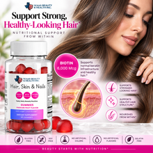 Load image into Gallery viewer, Hair, Skin & Nails Gummies with Collagen & Biotin – Beauty Support for Women