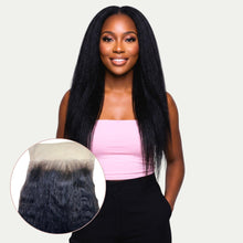 Load image into Gallery viewer, Kinky Straight 4x4 Transparent Lace Human Hair Closure