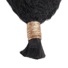 Load image into Gallery viewer, Kinky Straight Bulk 100% Human Braiding Hair