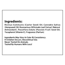 Load image into Gallery viewer, Jamaica Ganja Hemp Locs Oil