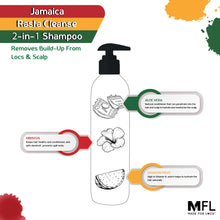 Load image into Gallery viewer, Jamaica Rasta Cleanse 2 in 1 Shampoo