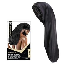 Load image into Gallery viewer, Mr. Durag Shower & Conditioning Cap Braid, 1 Count, Black