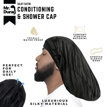 Load image into Gallery viewer, Mr. Durag Shower & Conditioning Cap Braid, 1 Count, Black