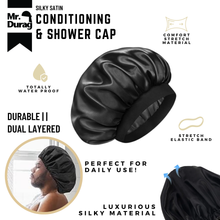 Load image into Gallery viewer, Mr. Durag Shower & Conditioning Cap XL, 1 Count, Black