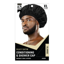 Load image into Gallery viewer, Mr. Durag Shower & Conditioning Cap XL, 1 Count, Black