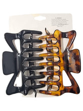 Load image into Gallery viewer, Nicole Pure Essence Fashion Hair Claws Black & Brown Mix