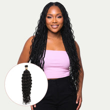 Load image into Gallery viewer, 100% Human Bulk Braiding Hair - Ocean Wave