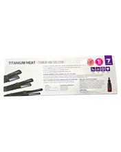 Load image into Gallery viewer, Tyche Titanium Heat Flat Iron, 1.0in
