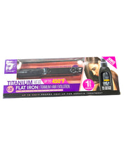 Load image into Gallery viewer, Tyche Titanium Heat Flat Iron, 1.0in