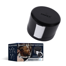 Load image into Gallery viewer, PrimeX Neck Strip Dispenser, 1 Count, Black