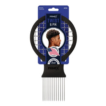 Load image into Gallery viewer, PrimeX Twist & Pik Comb, 1 Count, Black