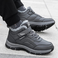 Load image into Gallery viewer, Mens Waterproof Winter Snow Boots – Warm Durable Outdoor Shoes