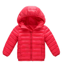 Load image into Gallery viewer, Winter Kids Down Coat – Hooded Warm Jacket for Boys & Girls