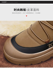 Load image into Gallery viewer, Mens Winter Ankle Boots – Warm Durable Outdoor Shoes