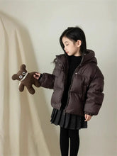 Load image into Gallery viewer, Winter Kids Down Coat – Hooded Warm Jacket for Boys & Girls