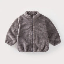 Load image into Gallery viewer, Kids Winter Coat – Warm Fleece Jacket