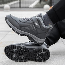 Load image into Gallery viewer, Mens Waterproof Winter Snow Boots – Warm Durable Outdoor Shoes