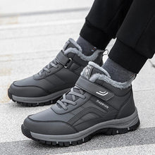 Load image into Gallery viewer, Mens Waterproof Winter Snow Boots – Warm Durable Outdoor Shoes