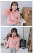 Load image into Gallery viewer, Kids Winter Coat – Warm Fleece Jacket