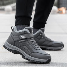 Load image into Gallery viewer, Mens Waterproof Winter Snow Boots – Warm Durable Outdoor Shoes
