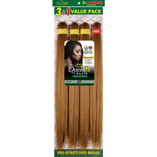 Load image into Gallery viewer, Queen B Pre-Stretched Braiding Hair Value Pack
