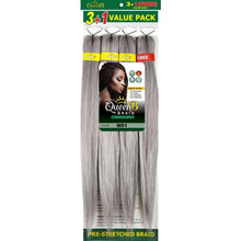 Load image into Gallery viewer, Queen B Pre-Stretched Braiding Hair Value Pack