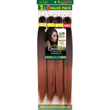 Load image into Gallery viewer, Queen B Pre-Stretched Braiding Hair Value Pack
