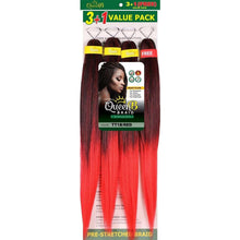 Load image into Gallery viewer, Queen B Pre-Stretched Braiding Hair Value Pack