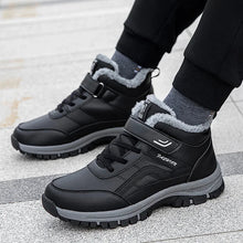 Load image into Gallery viewer, Mens Waterproof Winter Snow Boots – Warm Durable Outdoor Shoes