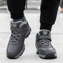 Load image into Gallery viewer, Mens Waterproof Winter Snow Boots – Warm Durable Outdoor Shoes