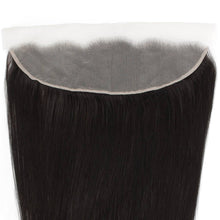 Load image into Gallery viewer, Transparent Lace Human Hair Frontal - Brazilian Straight 13x4