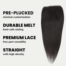 Load image into Gallery viewer, Straight 7x7 HD Lace Human Hair Closure