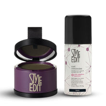 Load image into Gallery viewer, Brunette Travel Duo: Touch Up Powder and Travel Sized Concealer Spray