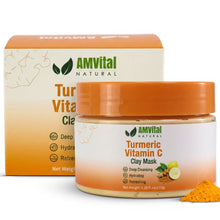 Load image into Gallery viewer, AMVital Turmeric Vitamin C Clay Mask