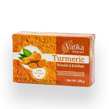 Load image into Gallery viewer, Vatika Natural Turmeric Soap 3.5 oz