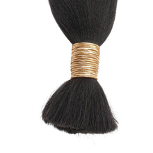 Load image into Gallery viewer, 100% Human Bulk Braiding Hair - Yaki Straight