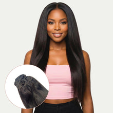 Load image into Gallery viewer, Yaki Straight Clip-In 100% Human Hair Extensions