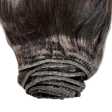 Load image into Gallery viewer, Yaki Straight Clip-In 100% Human Hair Extensions