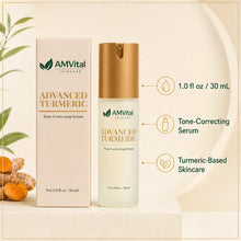 Load image into Gallery viewer, AMVital Advanced Turmeric Tone-Correcting Serum