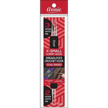Load image into Gallery viewer, Annie Dual Dreadlocks Crochet Needle, 1 Count, Assorted Colors