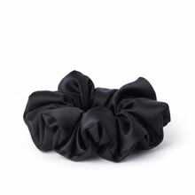Load image into Gallery viewer, Annie Satin Jumbo Twister Hair Scrunchie, 1 Count, Black