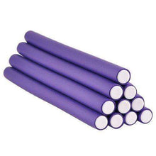 Load image into Gallery viewer, Annie Soft Twist Rollers 3/4 Inch, 10 Count Value Pack, Purple