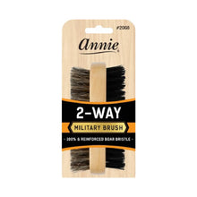 Load image into Gallery viewer, Annie Two Way Military Brush Boar Bristle Soft and Hard