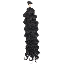 Load image into Gallery viewer, 100% Human Bulk Braiding Hair - Beach Wave