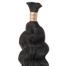 Load image into Gallery viewer, 100% Human Bulk Braiding Hair - Beach Wave