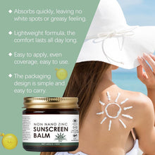 Load image into Gallery viewer, Beef Tallow Sunscreen - Beef Tallow and Zinc Sun Balm, Grass Fed Beef Tallow with SPF 50, Non-Nano Zinc Oxide Sunscreen, Natural Sunscreen Tallow Moisturizer for All Type Skin (2PC)